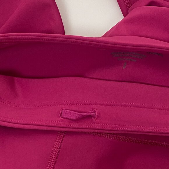 Athleta Interval Stash High Rise 7/8 Pink Leggings Pockets, Size S - Picture 11 of 14